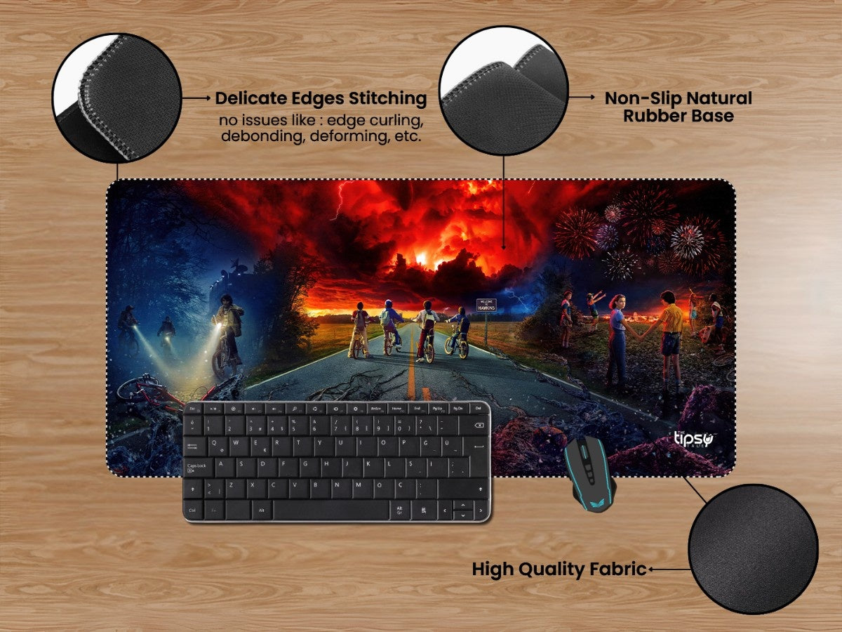 "STRANGER THINGS SEASON 5" Gaming Mousepad Elevate Your Gaming Experience
