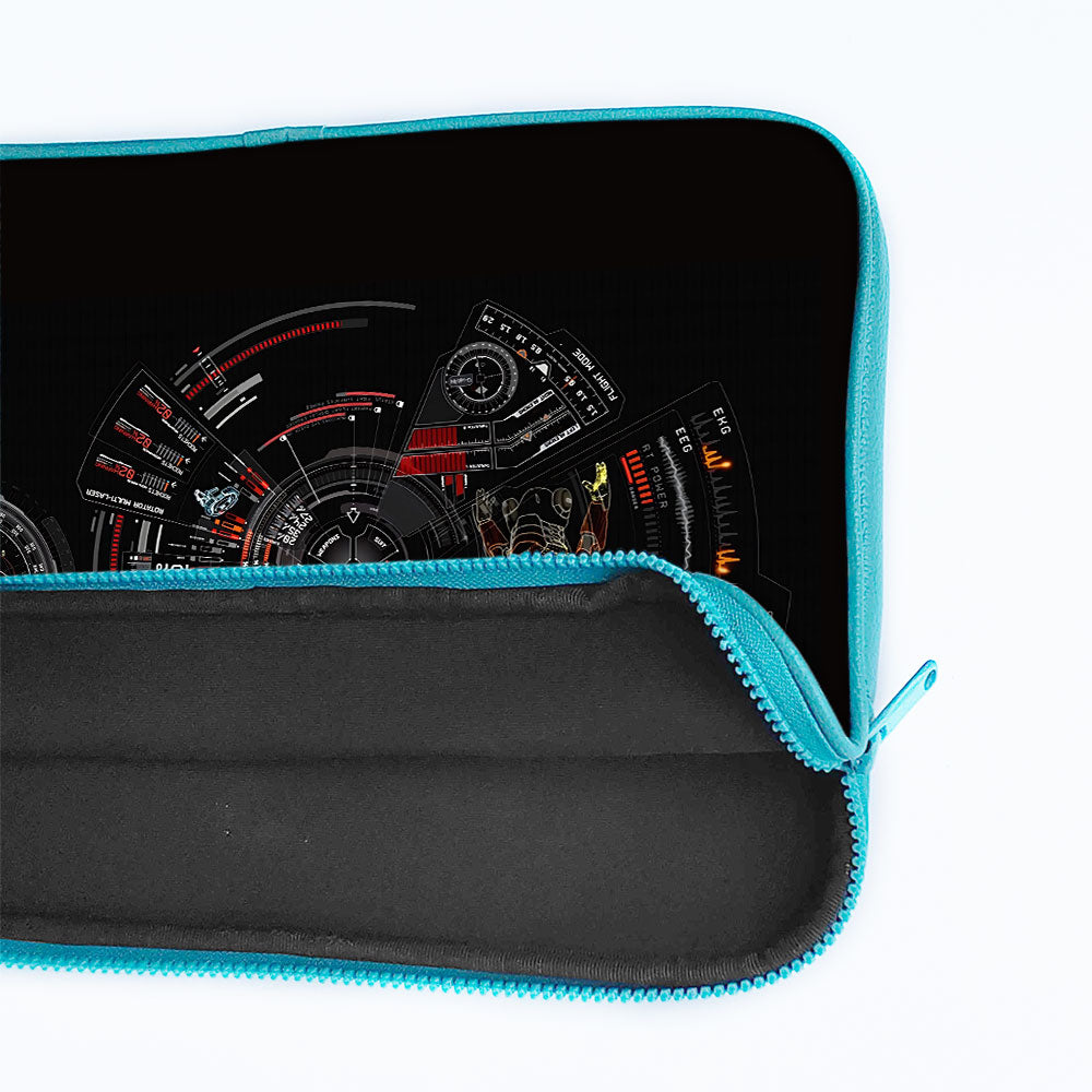 "IRON MAN: RDJ" Laptop Sleeves:Bold Modern Design for Every Size