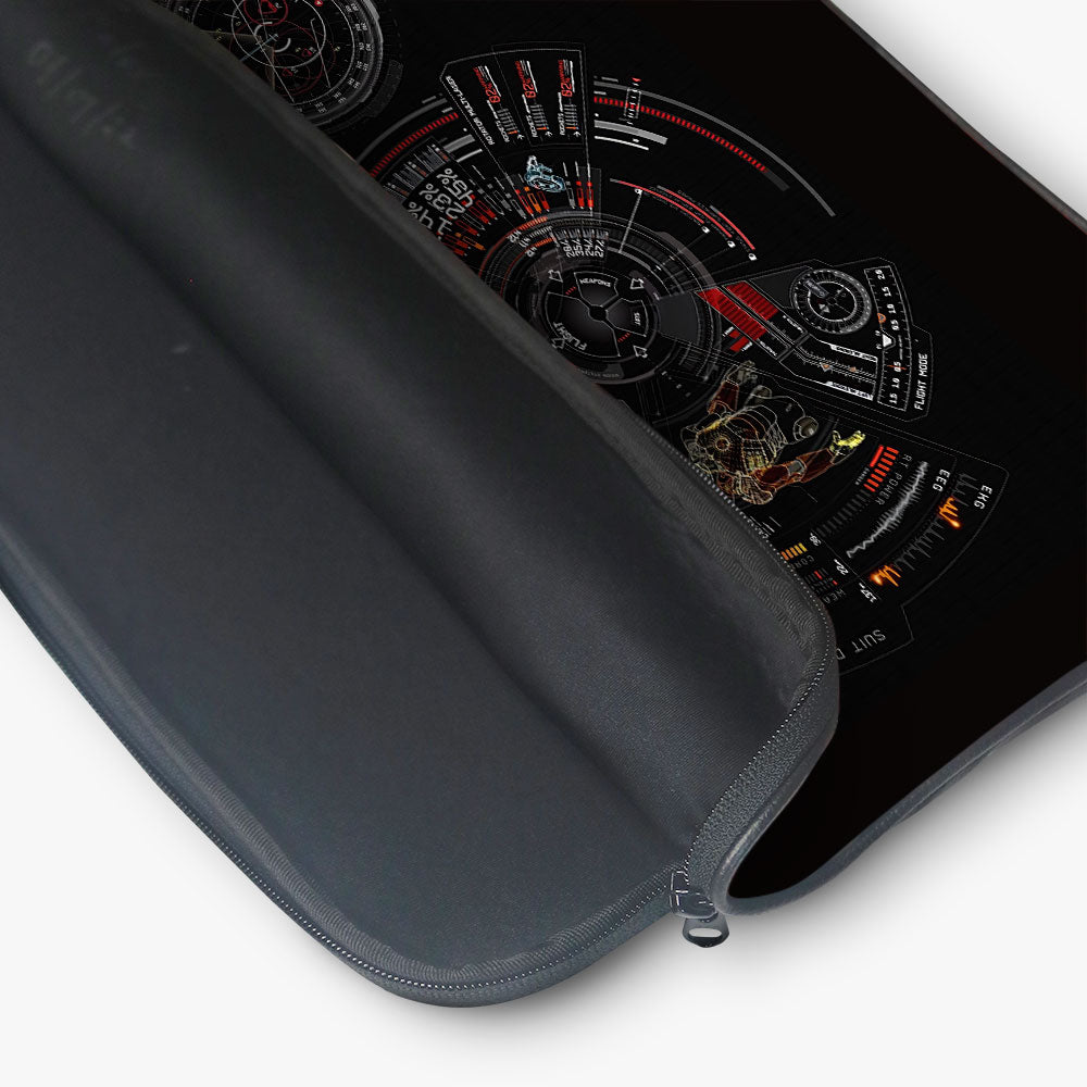 "IRON MAN: RDJ" Laptop Sleeves:Bold Modern Design for Every Size