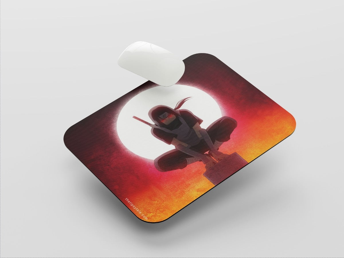 "Naruto : Itachi Uchiha Anime" Mousepad Enhance Your Workspace with Style