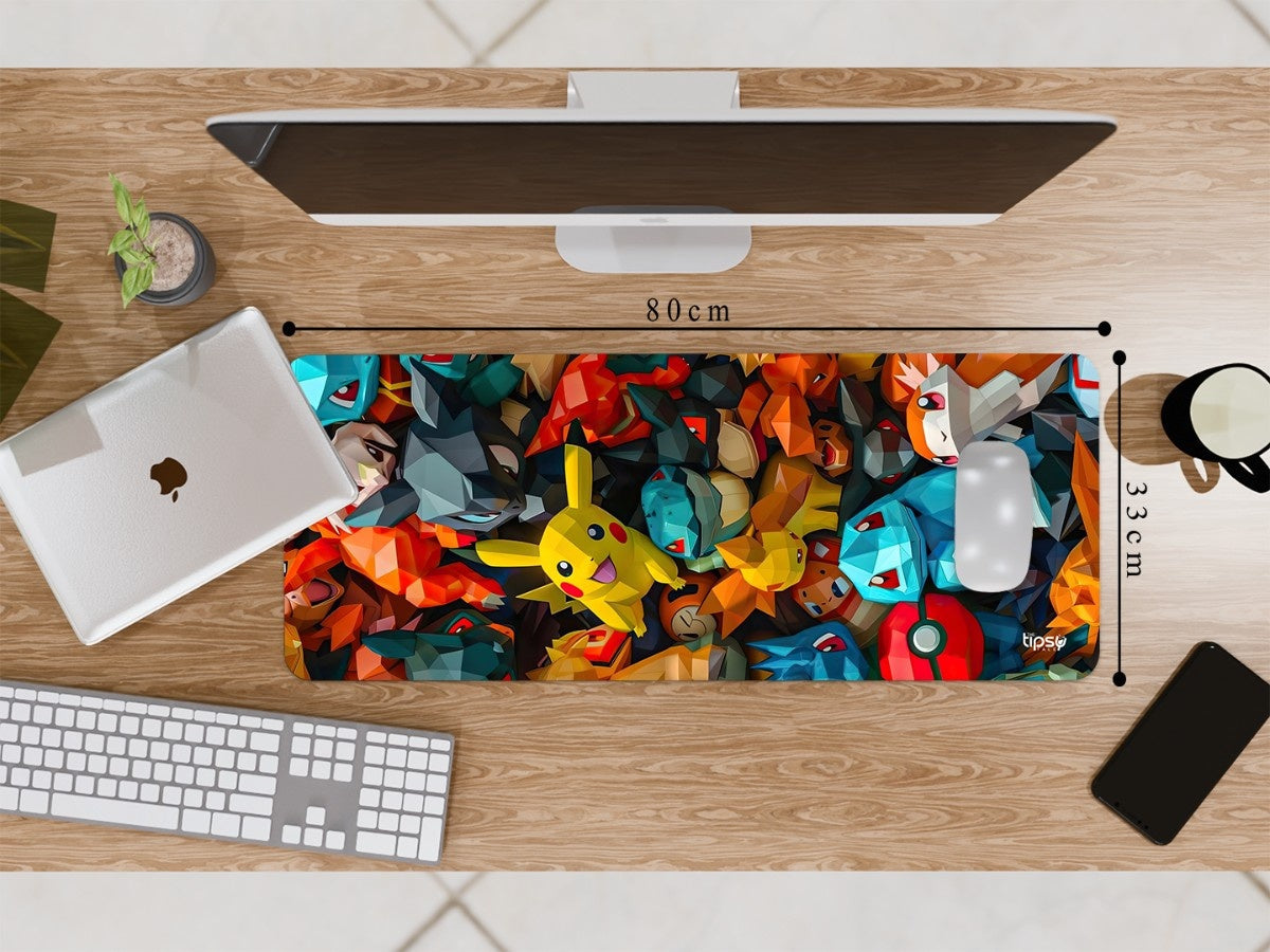 " POKEMON ABSTRACT ART" Gaming Mousepad Elevate Your Gaming Experience
