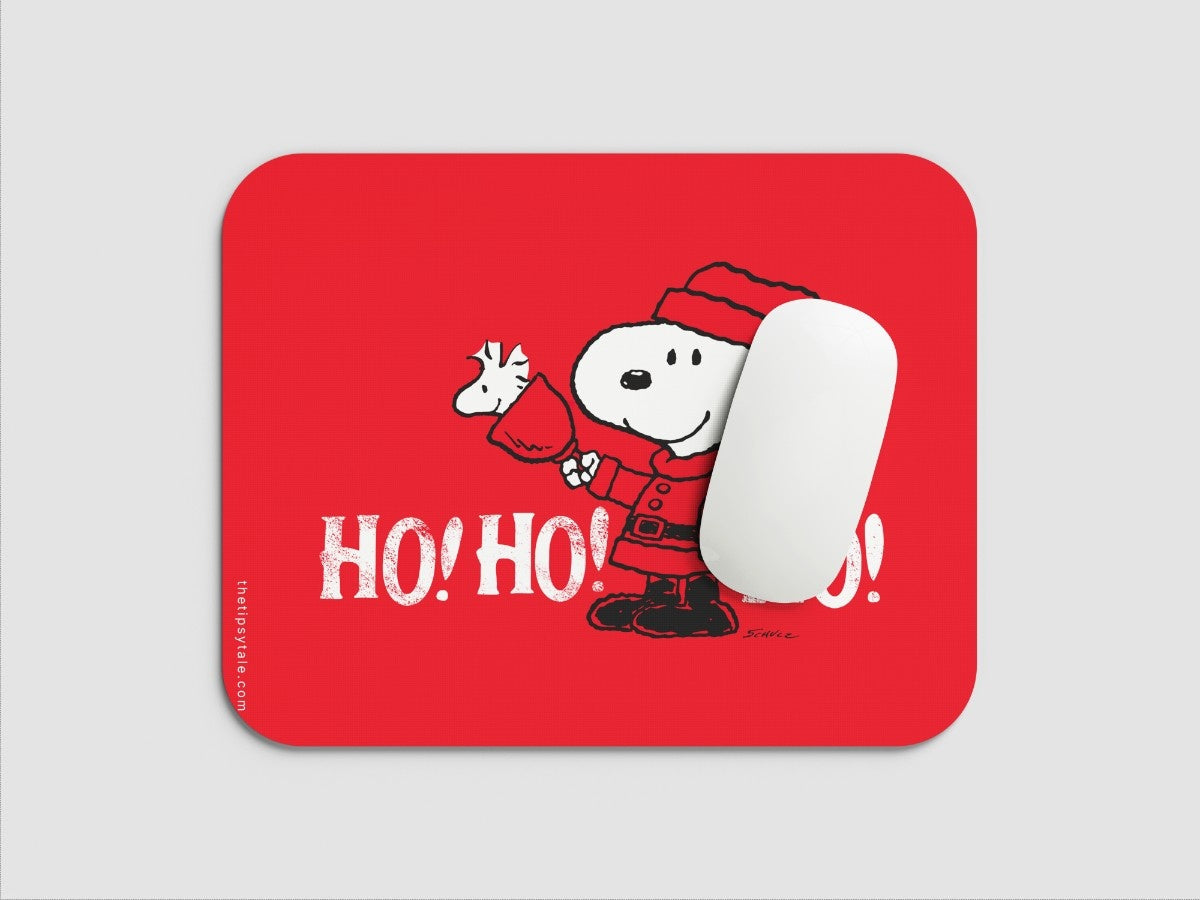 "Snoopy Santa Claus" Mousepad Enhance Your Workspace with Style