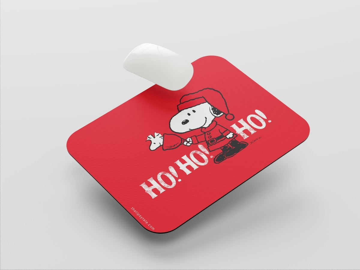 "Snoopy Santa Claus" Mousepad Enhance Your Workspace with Style