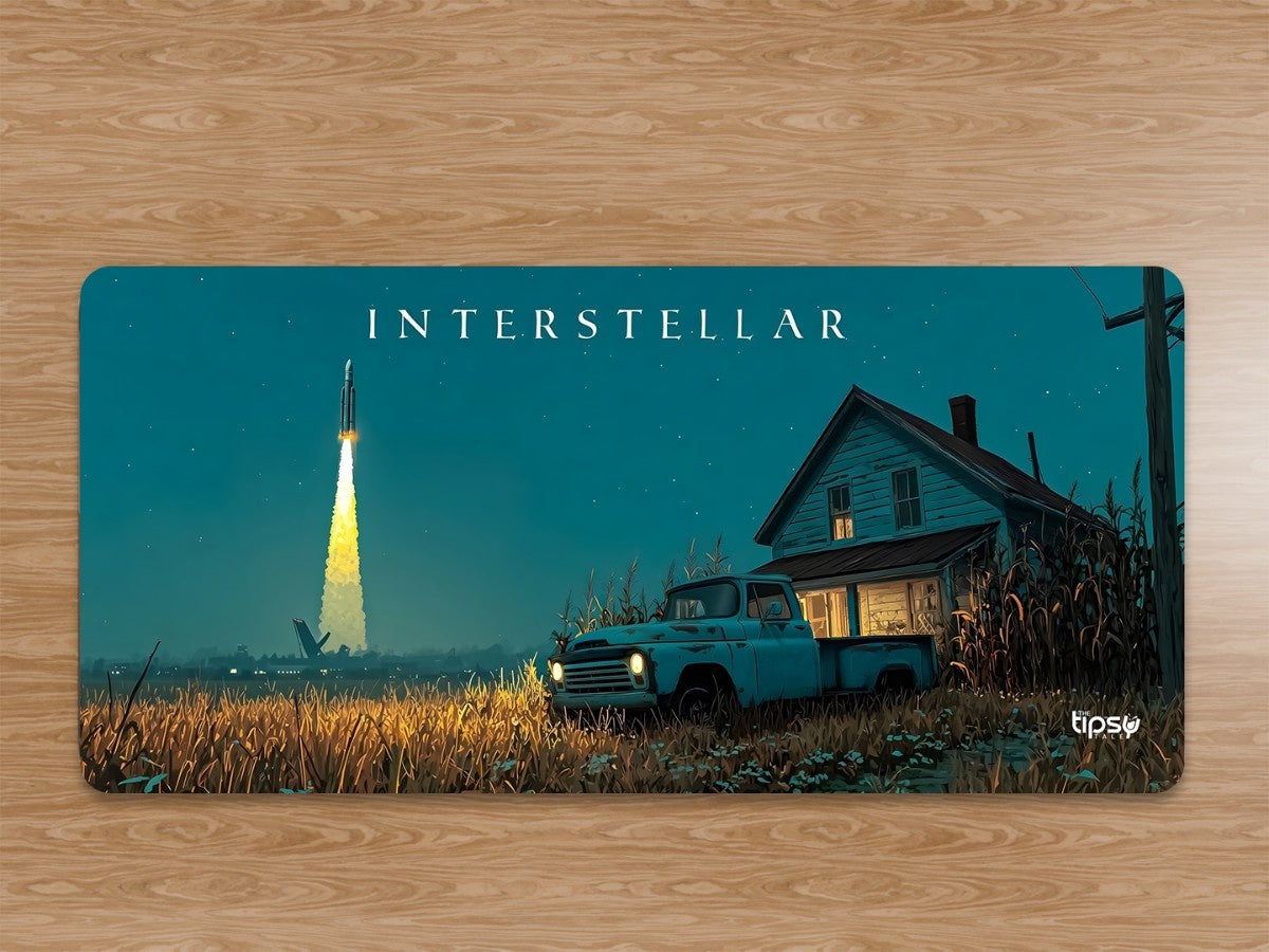 "INTERSTELLAR" Gaming Mousepad Elevate Your Gaming Experience