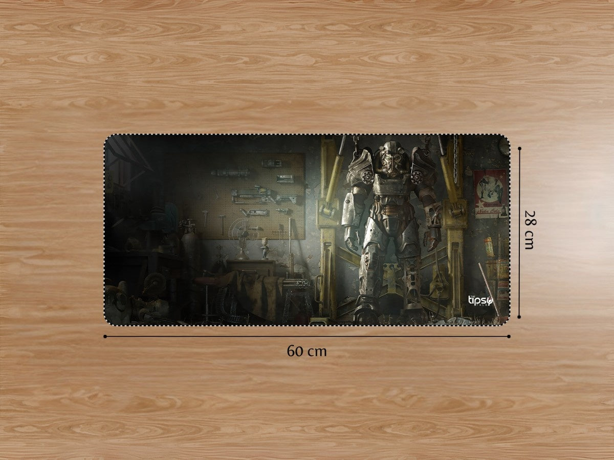 "FALLOUT 4 - POWER ARMOUR" Gaming Mousepad Elevate Your Gaming Experience