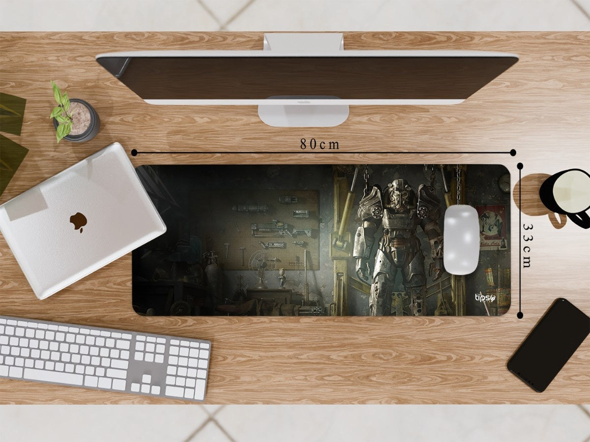 "FALLOUT 4 - POWER ARMOUR" Gaming Mousepad Elevate Your Gaming Experience