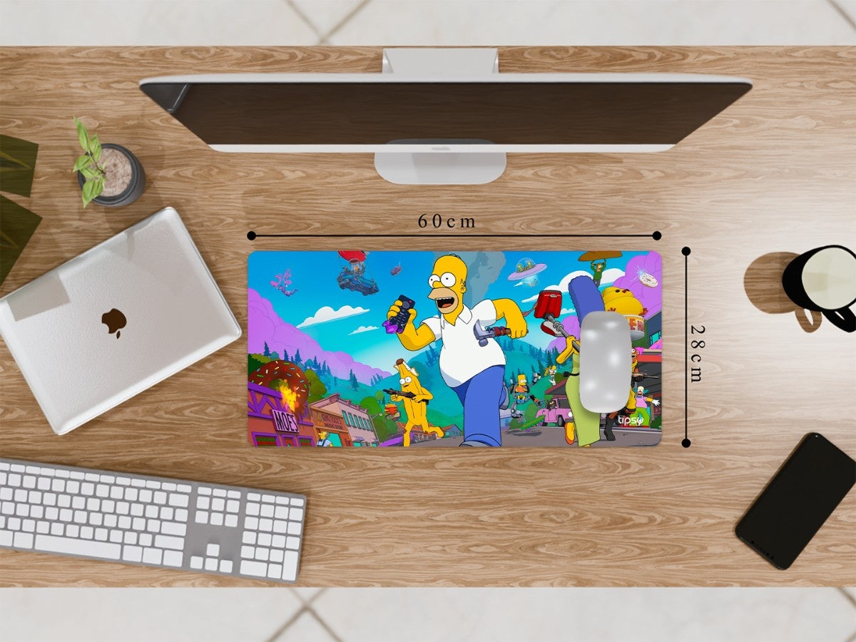 "SIMPSONS X FORTNITE " Gaming Mousepad Elevate Your Gaming Experience