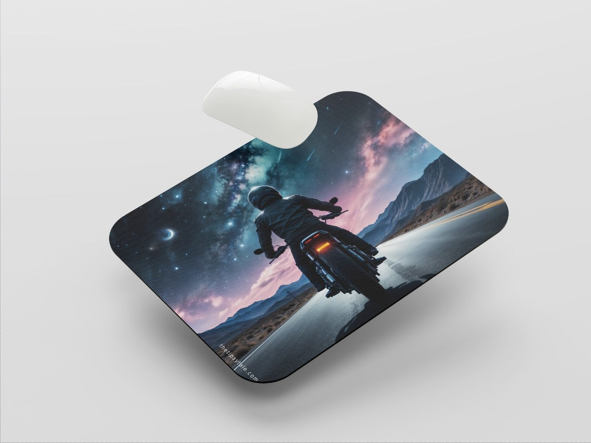 "In The Dark- Road trip" Mousepad Enhance Your Workspace with Style