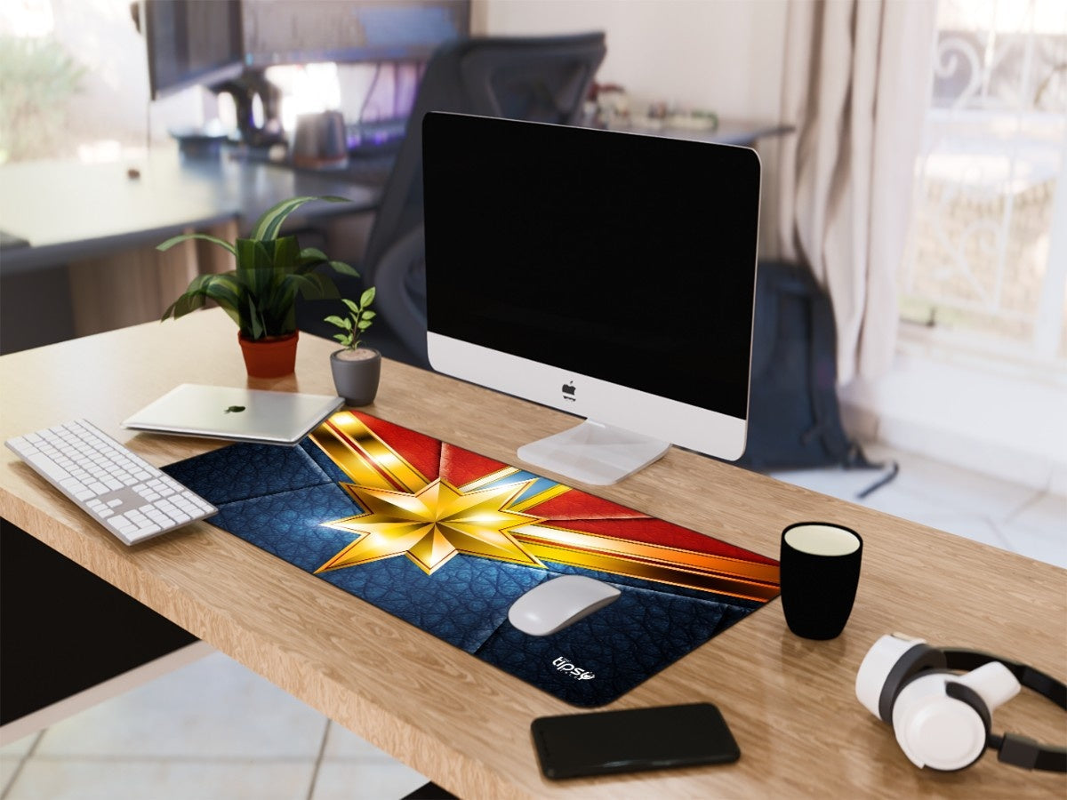 "CAPTAIN MARVEL SUIT" Gaming Mousepad Elevate Your Gaming Experience