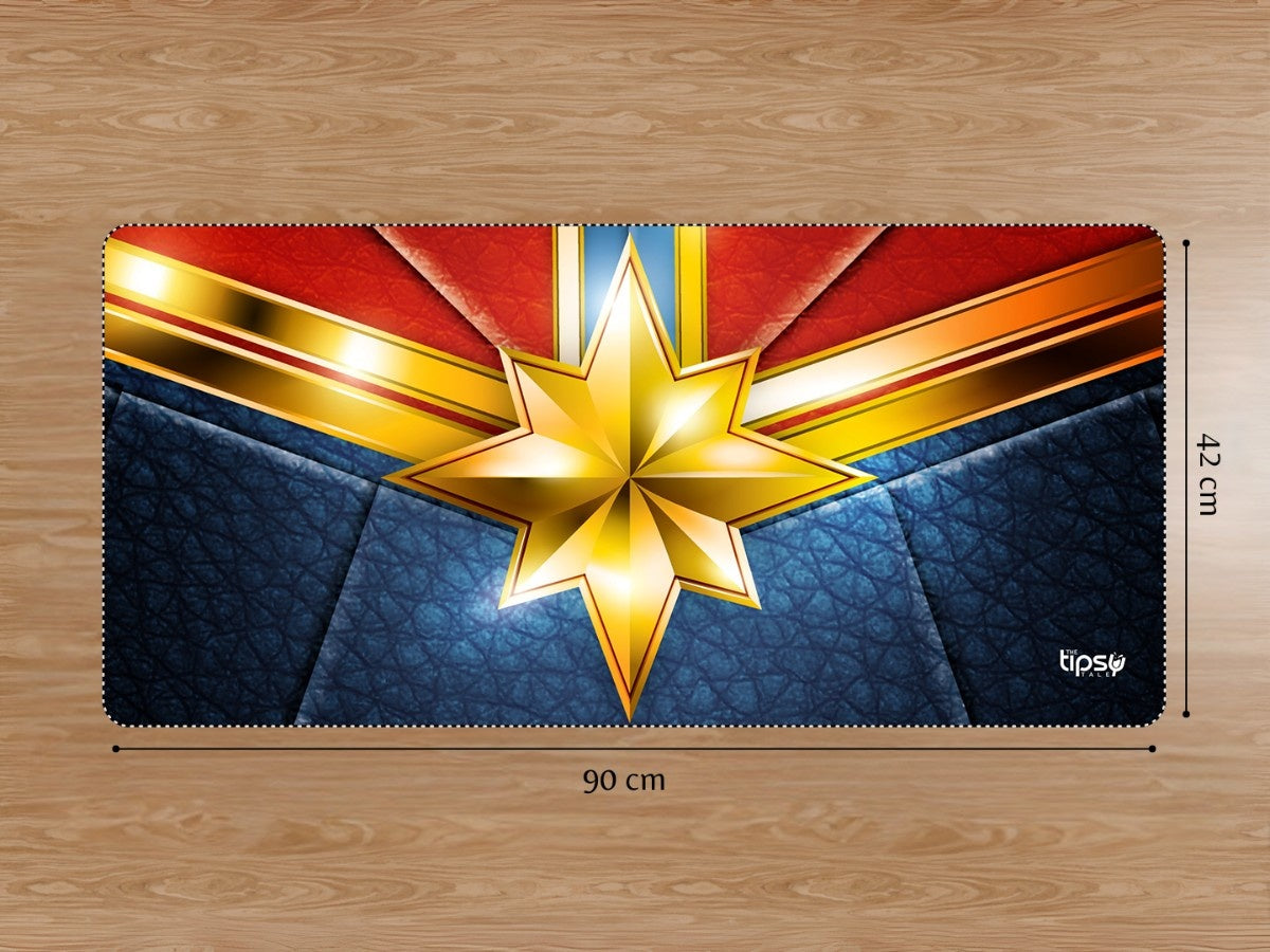 "CAPTAIN MARVEL SUIT" Gaming Mousepad Elevate Your Gaming Experience