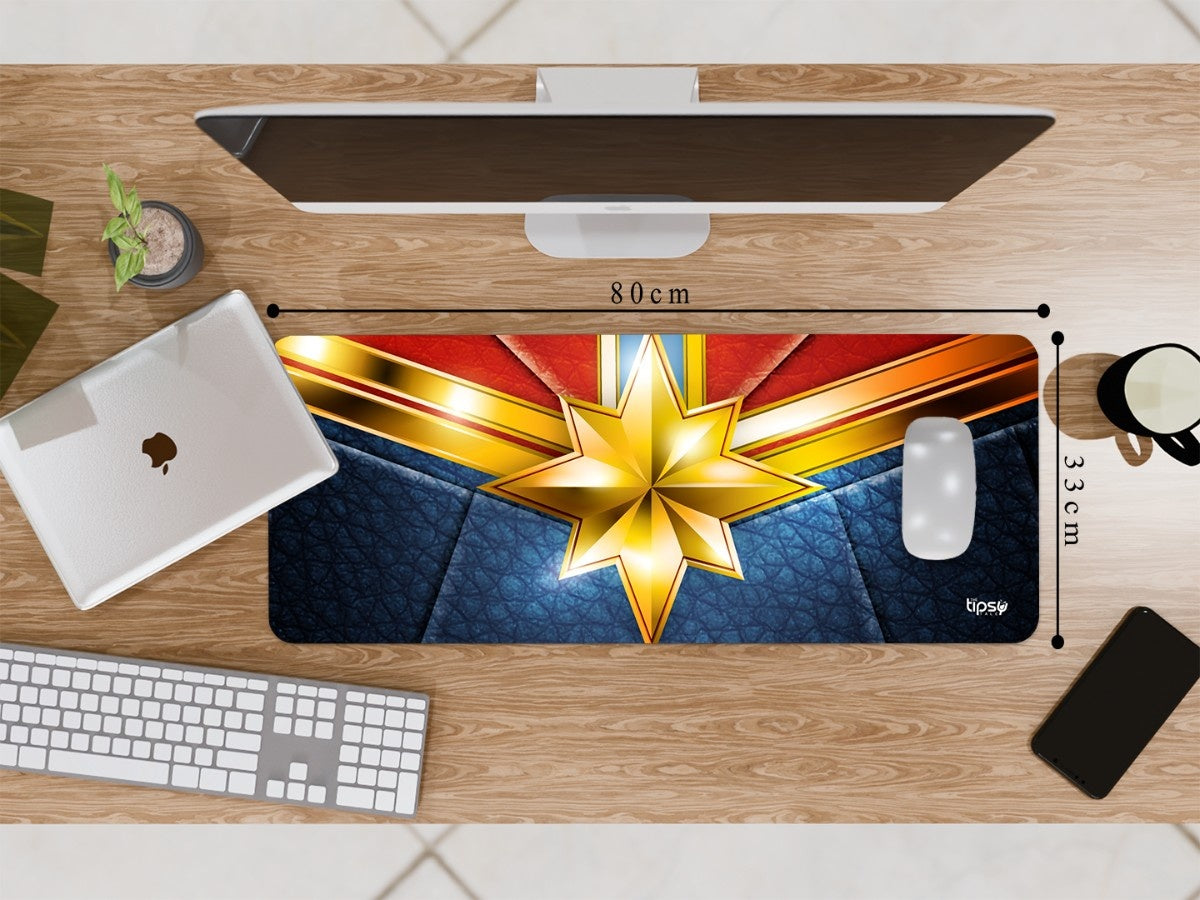 "CAPTAIN MARVEL SUIT" Gaming Mousepad Elevate Your Gaming Experience