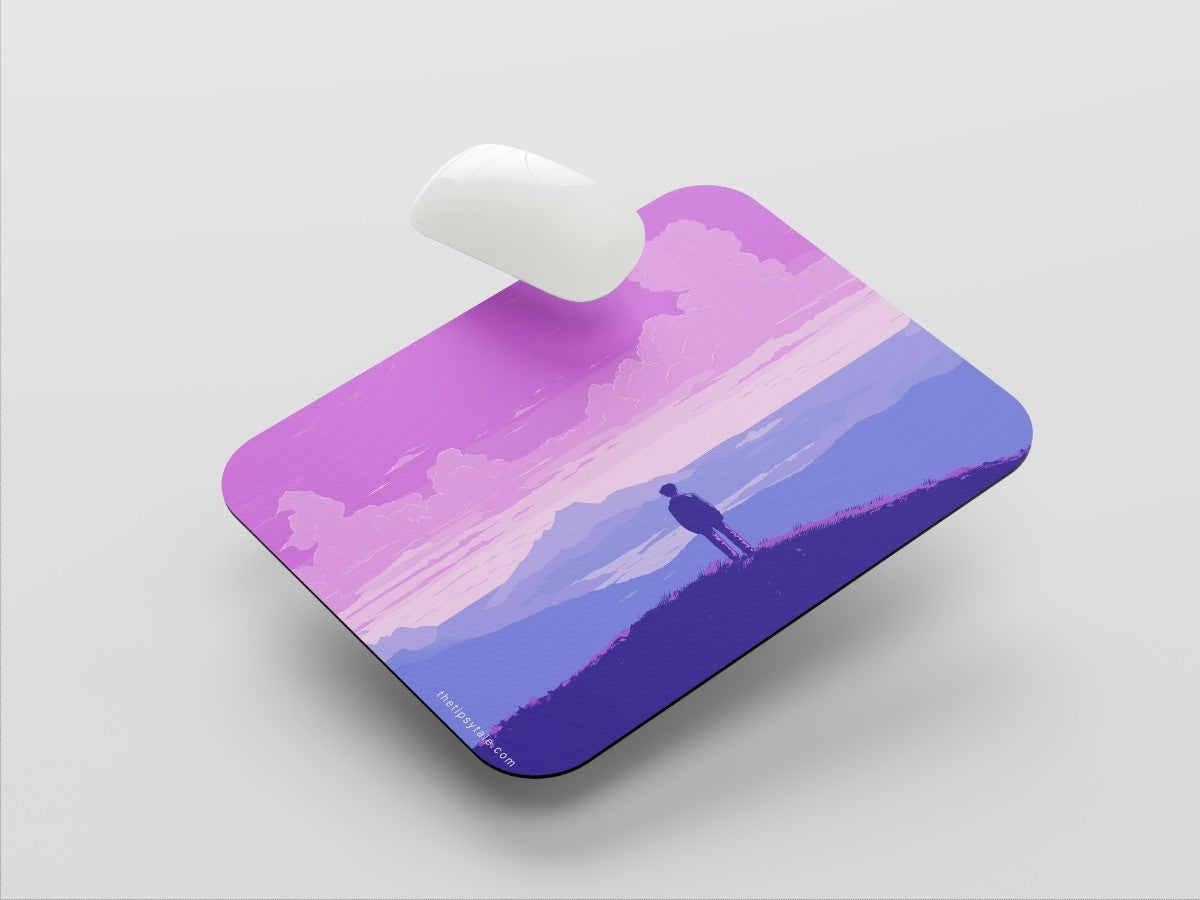 "Lofi boy" Mousepad Enhance Your Workspace with Style