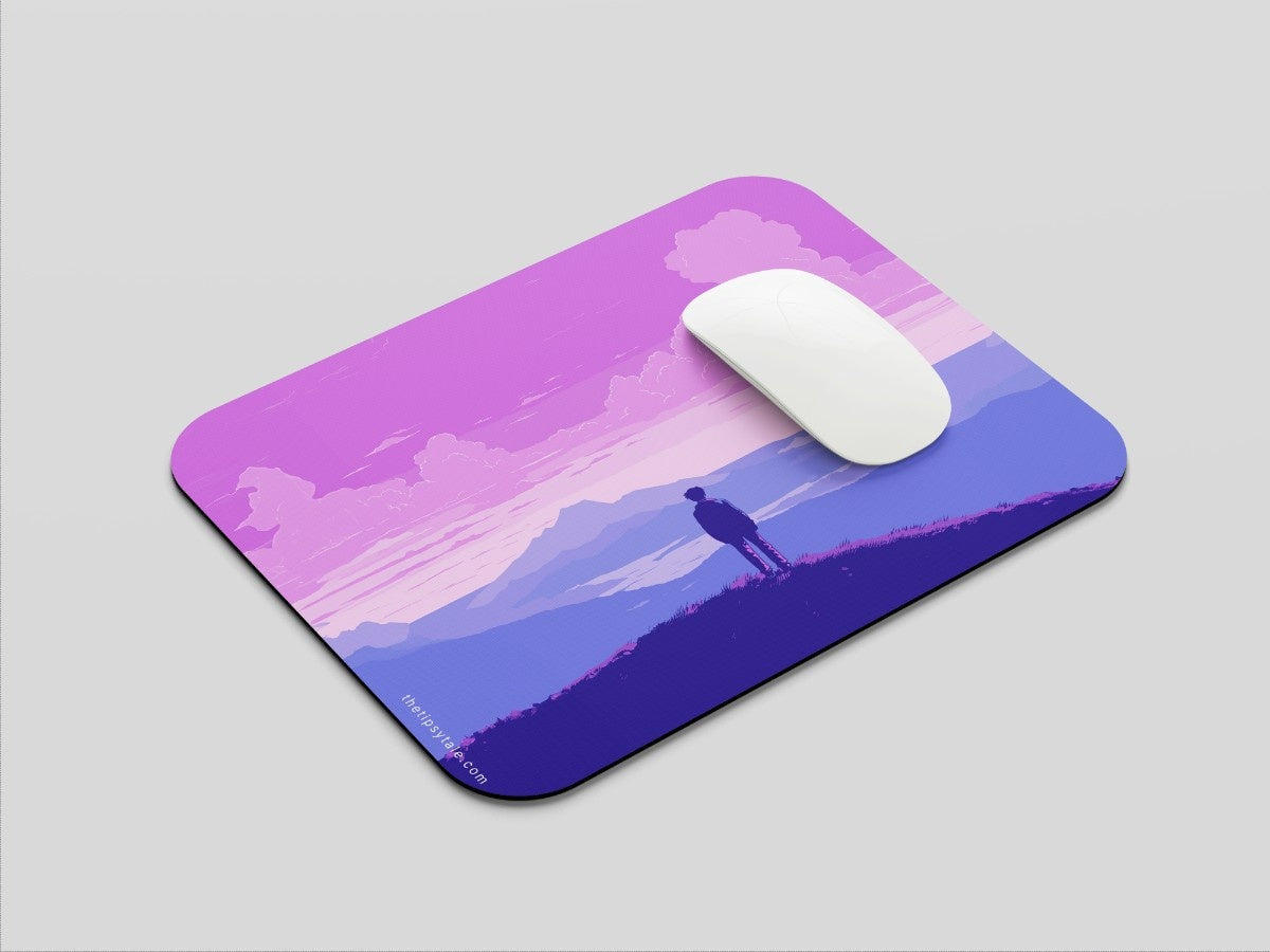 "Lofi boy" Mousepad Enhance Your Workspace with Style