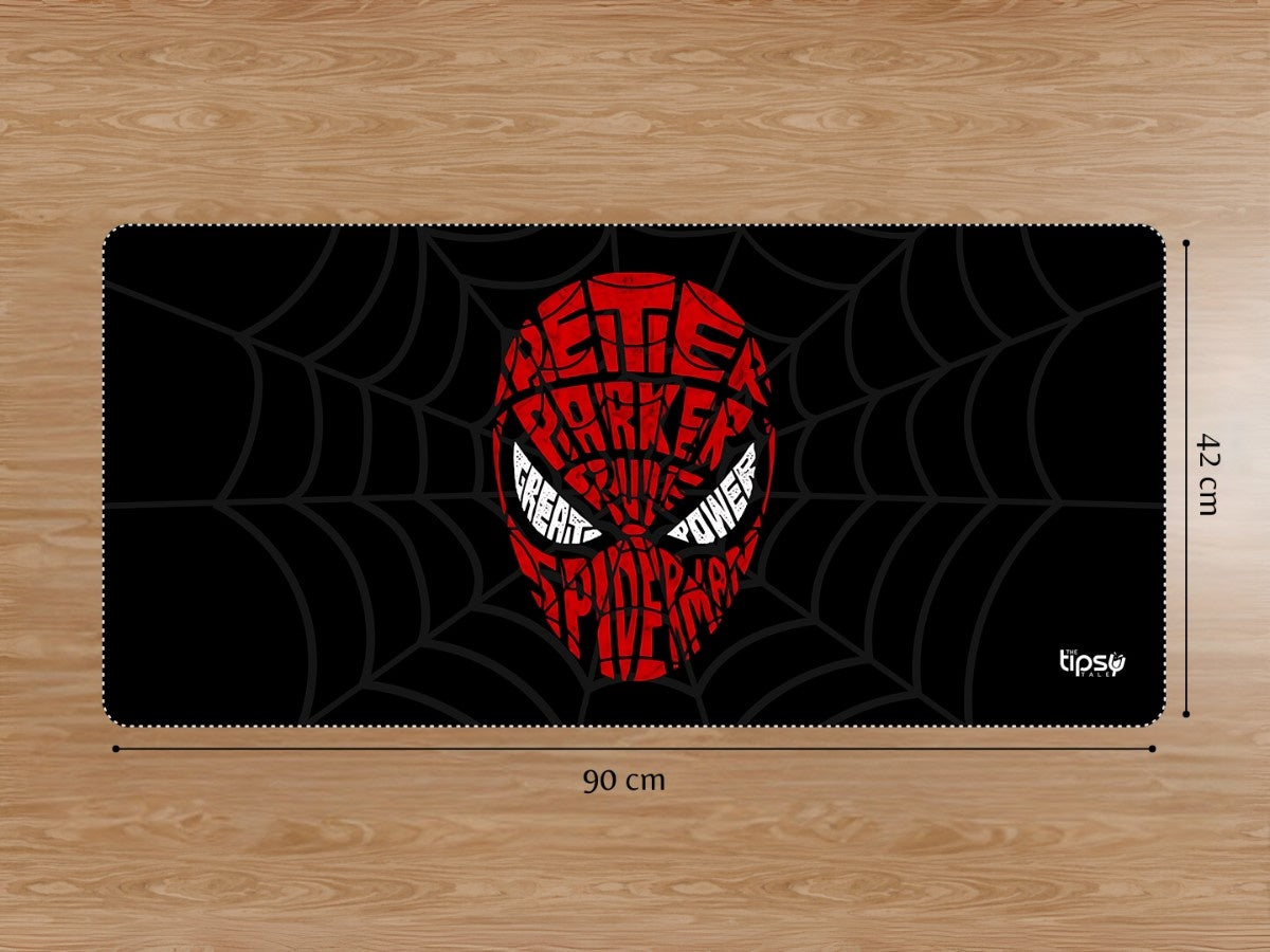 "SPIDERMAN OG QOUTE" Gaming Mousepad Elevate Your Gaming Experience