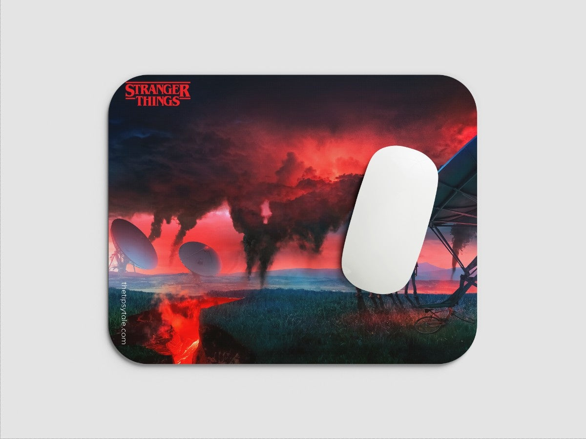 "HAWKINS BOYS - STRANGER THINGS" Mousepad Enhance Your Workspace with Style