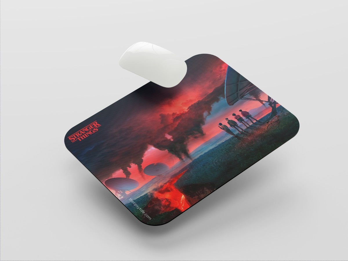 "HAWKINS BOYS - STRANGER THINGS" Mousepad Enhance Your Workspace with Style