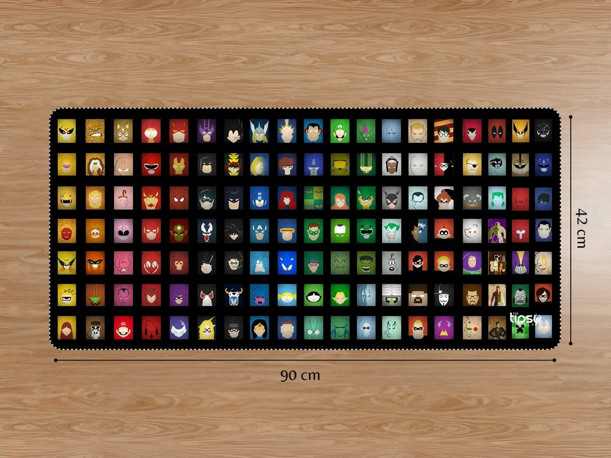 "The Super Spectrum" Gaming Mousepad Elevate Your Gaming Experience