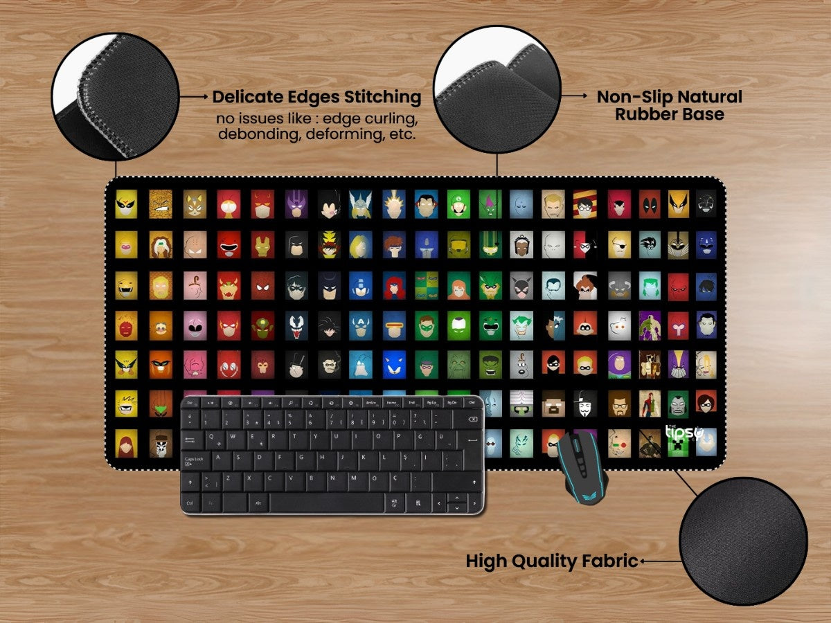 "The Super Spectrum" Gaming Mousepad Elevate Your Gaming Experience