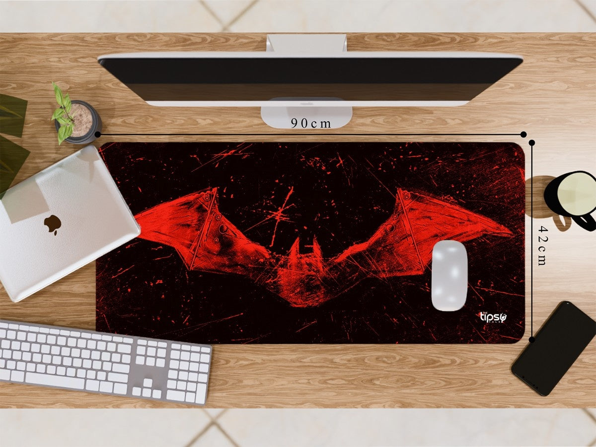 "BROKEN BAT - BATMAN " Gaming Mousepad Elevate Your Gaming Experience