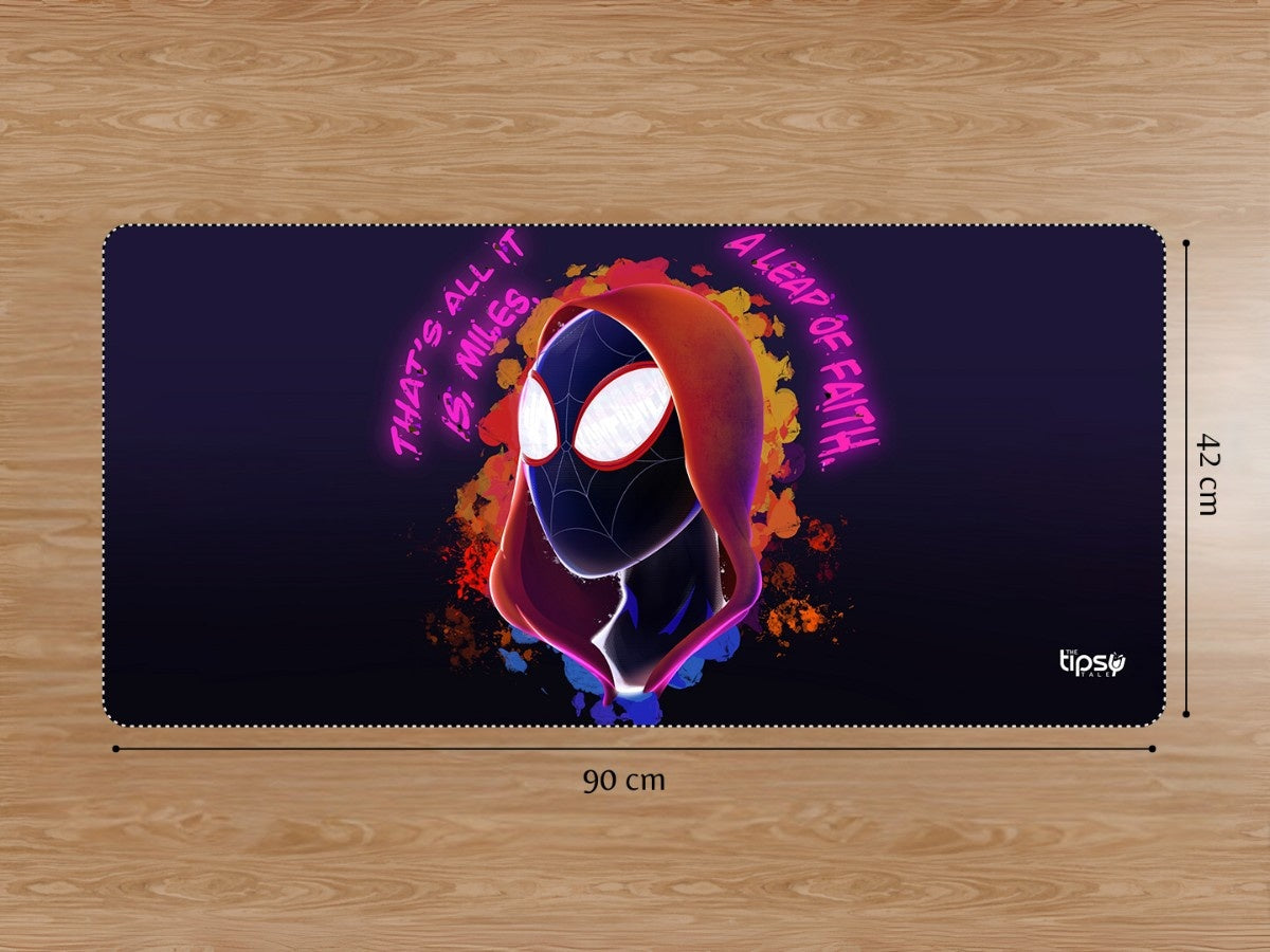 "MILES MORALES - LEAP OF FAITH" Gaming Mousepad Elevate Your Gaming Experience