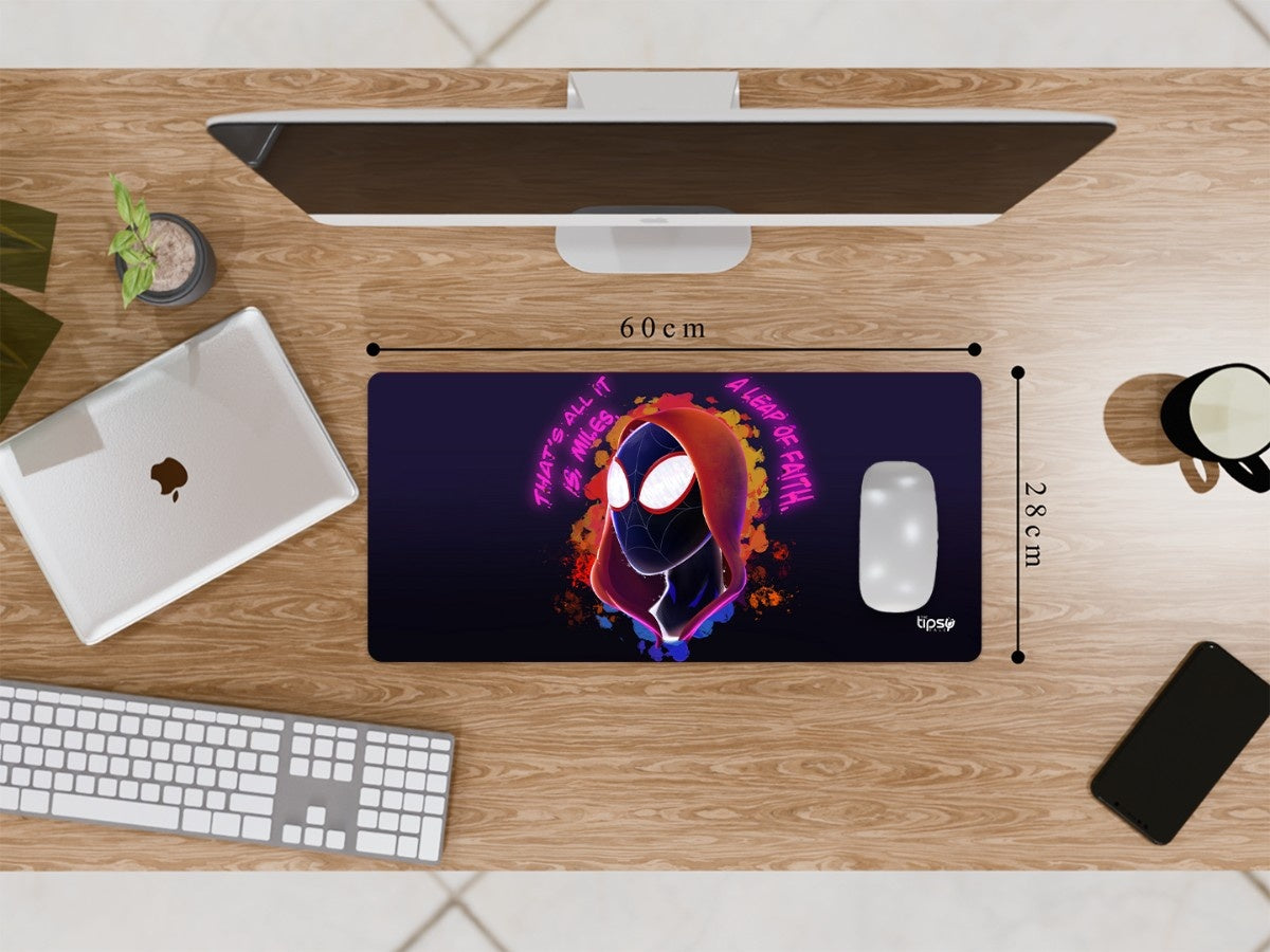 "MILES MORALES - LEAP OF FAITH" Gaming Mousepad Elevate Your Gaming Experience
