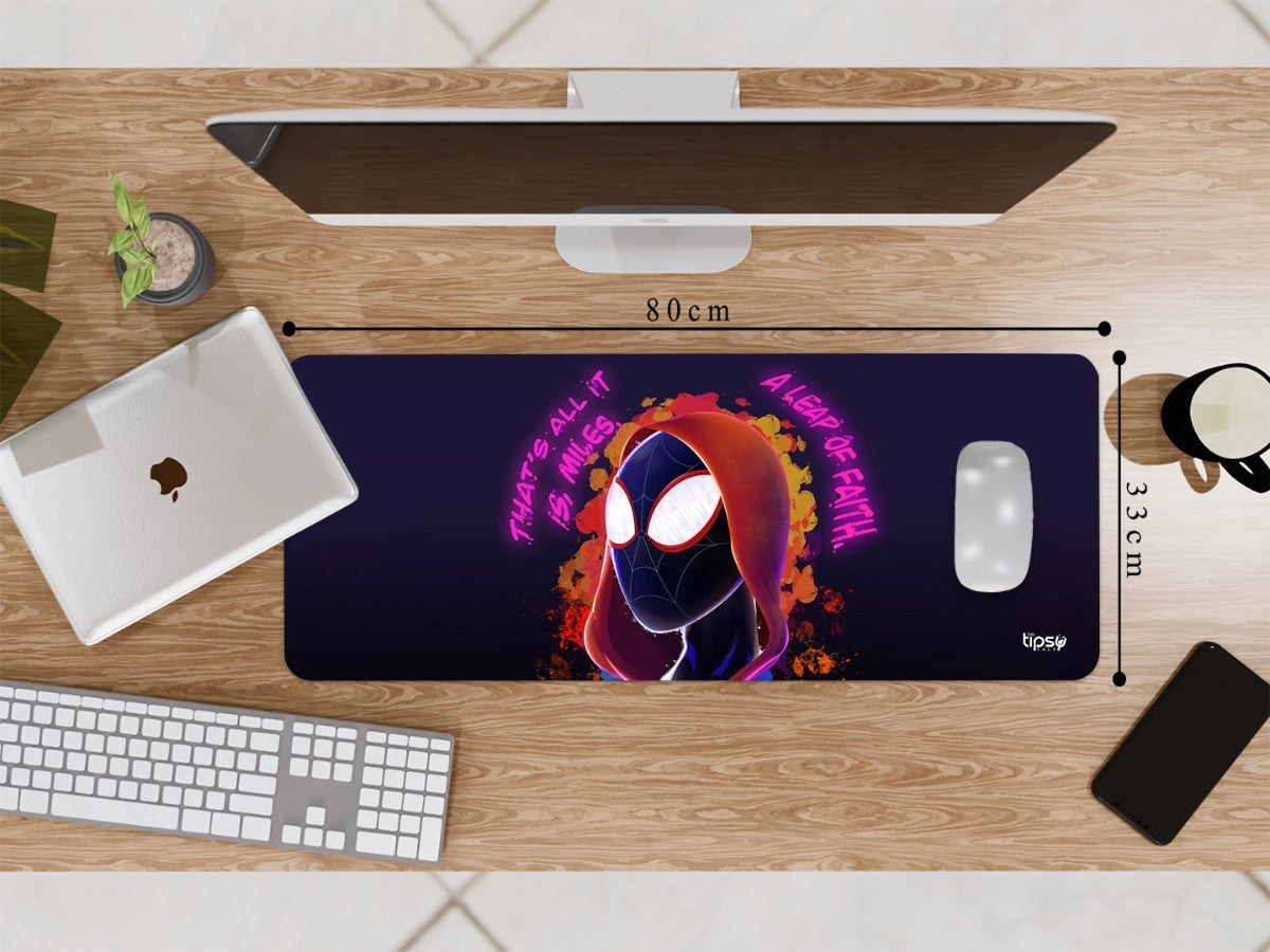 "MILES MORALES - LEAP OF FAITH" Gaming Mousepad Elevate Your Gaming Experience