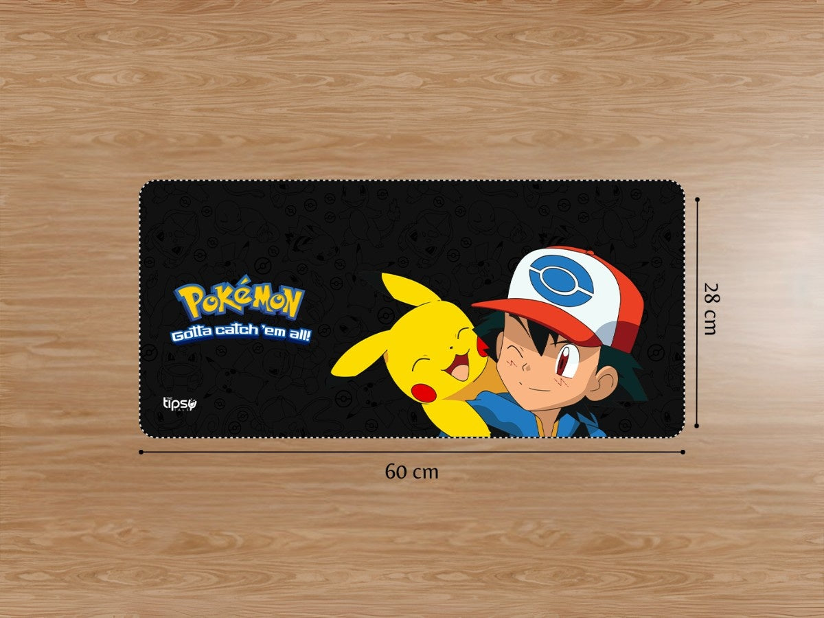 "POKEMON - CATCH THEM ALL" Gaming Mousepad Elevate Your Gaming Experience