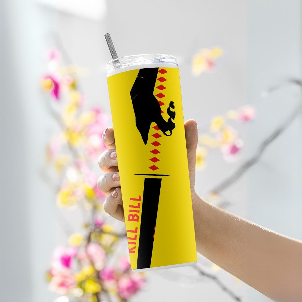 "Kill Bill" Tumbler with Metal Straw