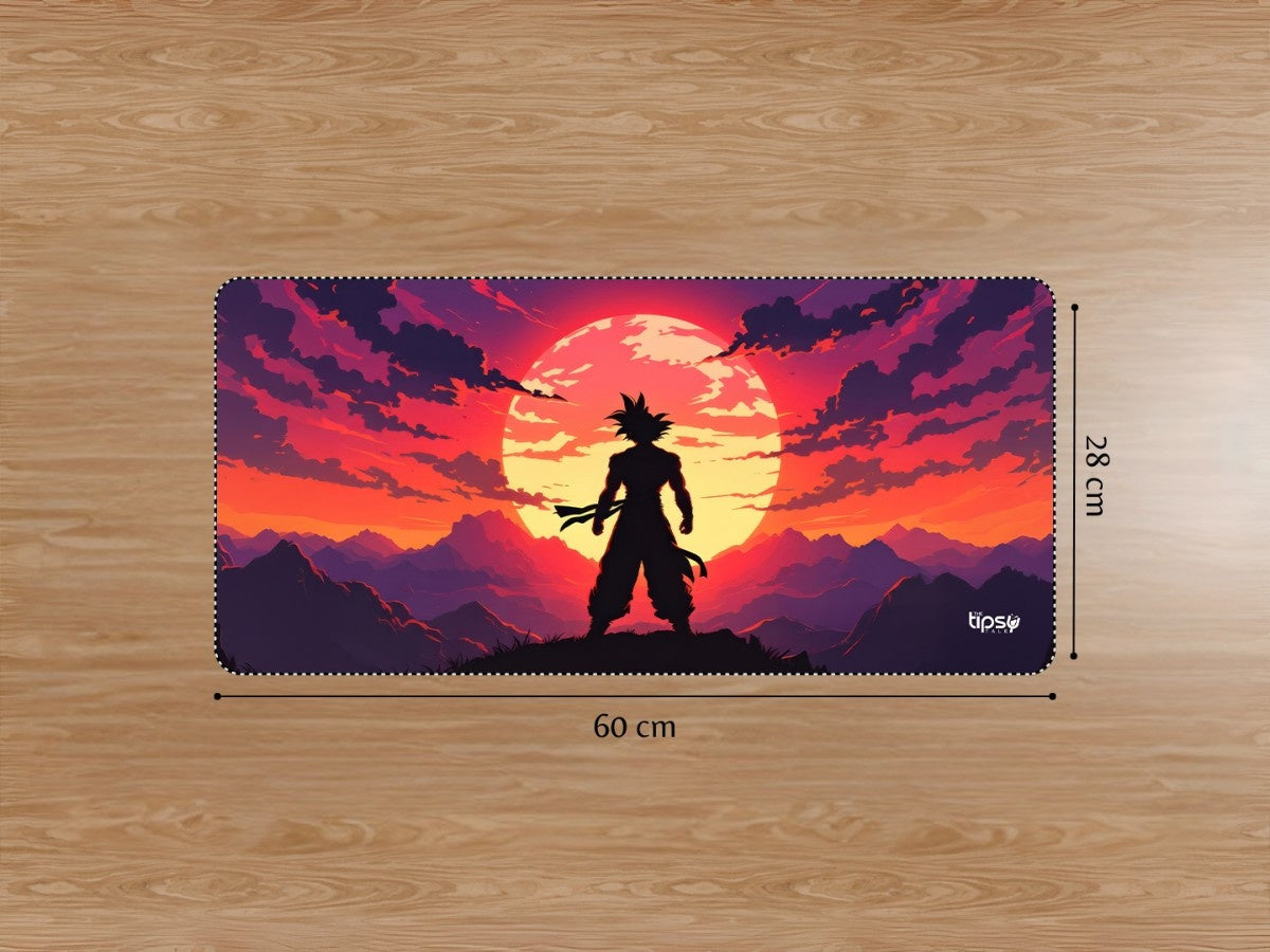 "GOKU'S SILHOUETTE" Gaming Mousepad Elevate Your Gaming Experience