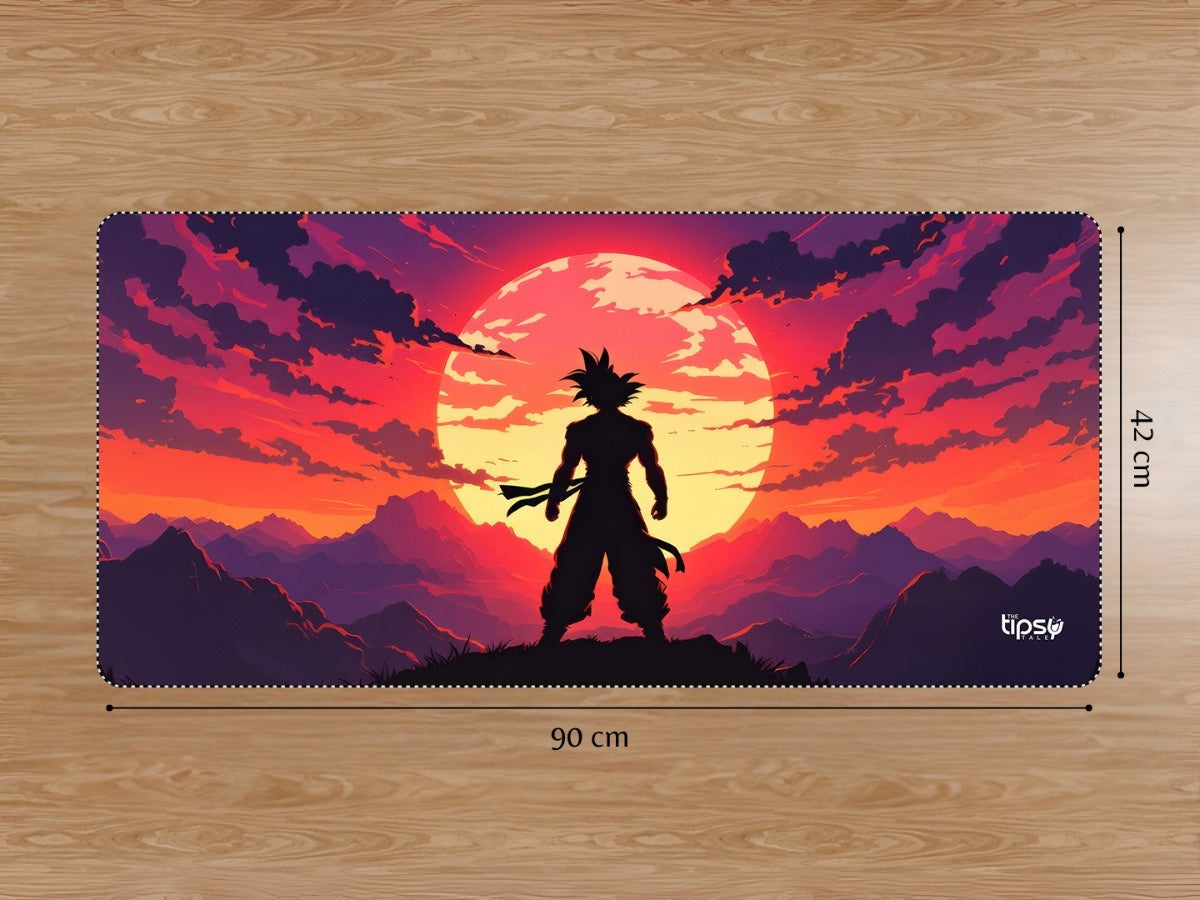 "GOKU'S SILHOUETTE" Gaming Mousepad Elevate Your Gaming Experience