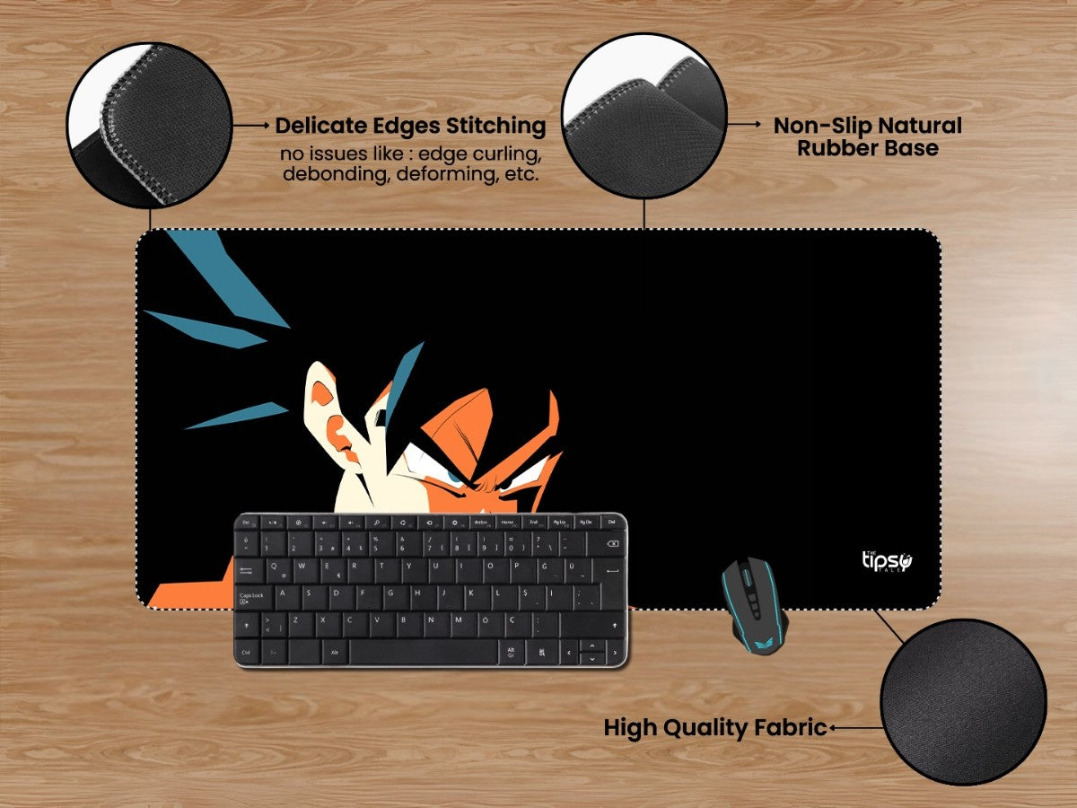" ANGRY GOKU - DRAGON BALL" Gaming Mousepad Elevate Your Gaming Experience
