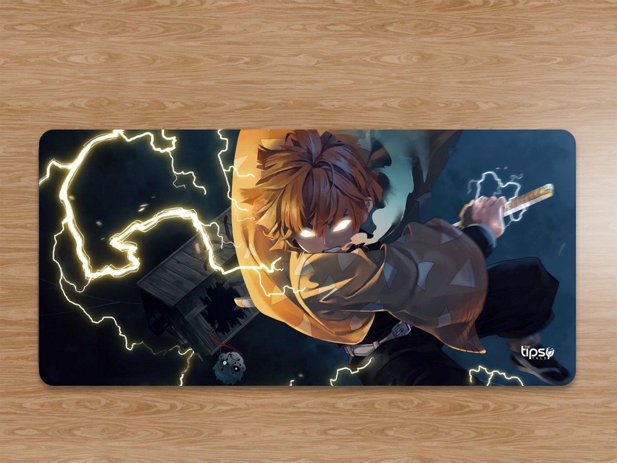 "ZENITSU - AGATSU" Gaming Mousepad Elevate Your Gaming Experience