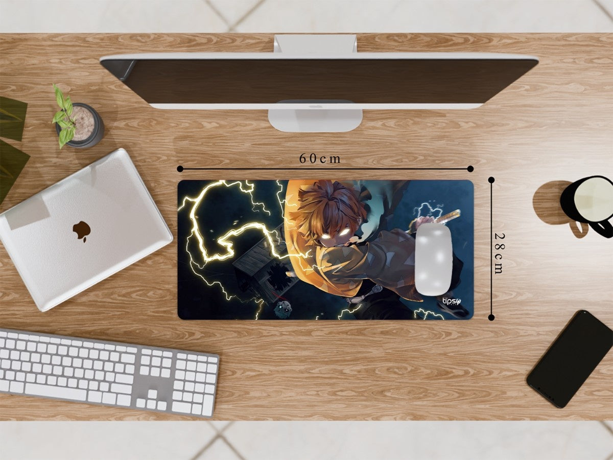"ZENITSU - AGATSU" Gaming Mousepad Elevate Your Gaming Experience
