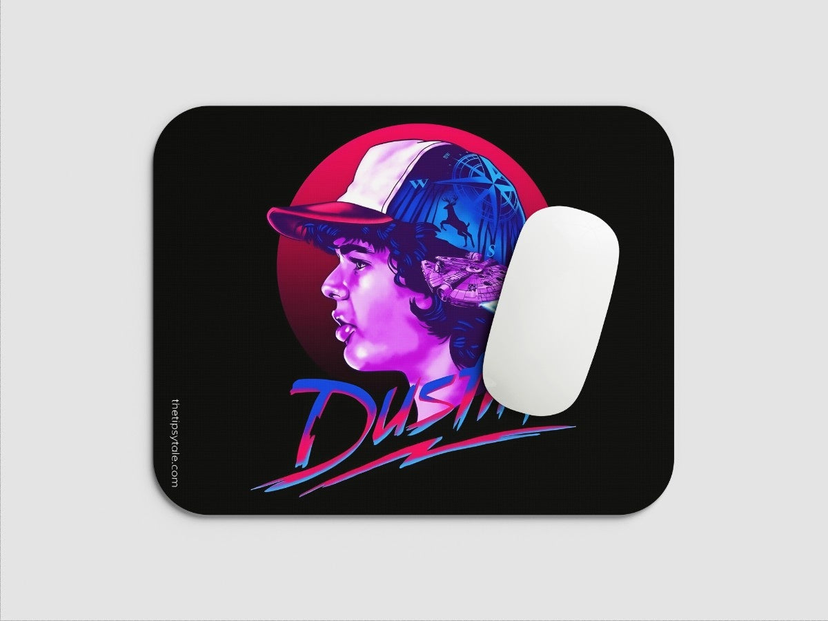 "DUSTIN - STRANGER THINGS" Mousepad Enhance Your Workspace with Style