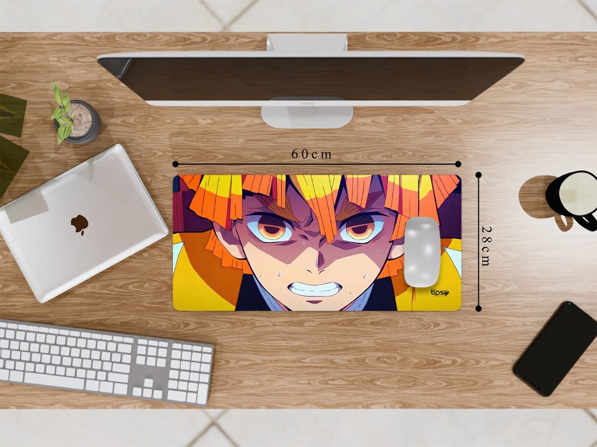 "ZENITSU AGATSUMA - DEMON SLAYER" Gaming Mousepad Elevate Your Gaming Experience