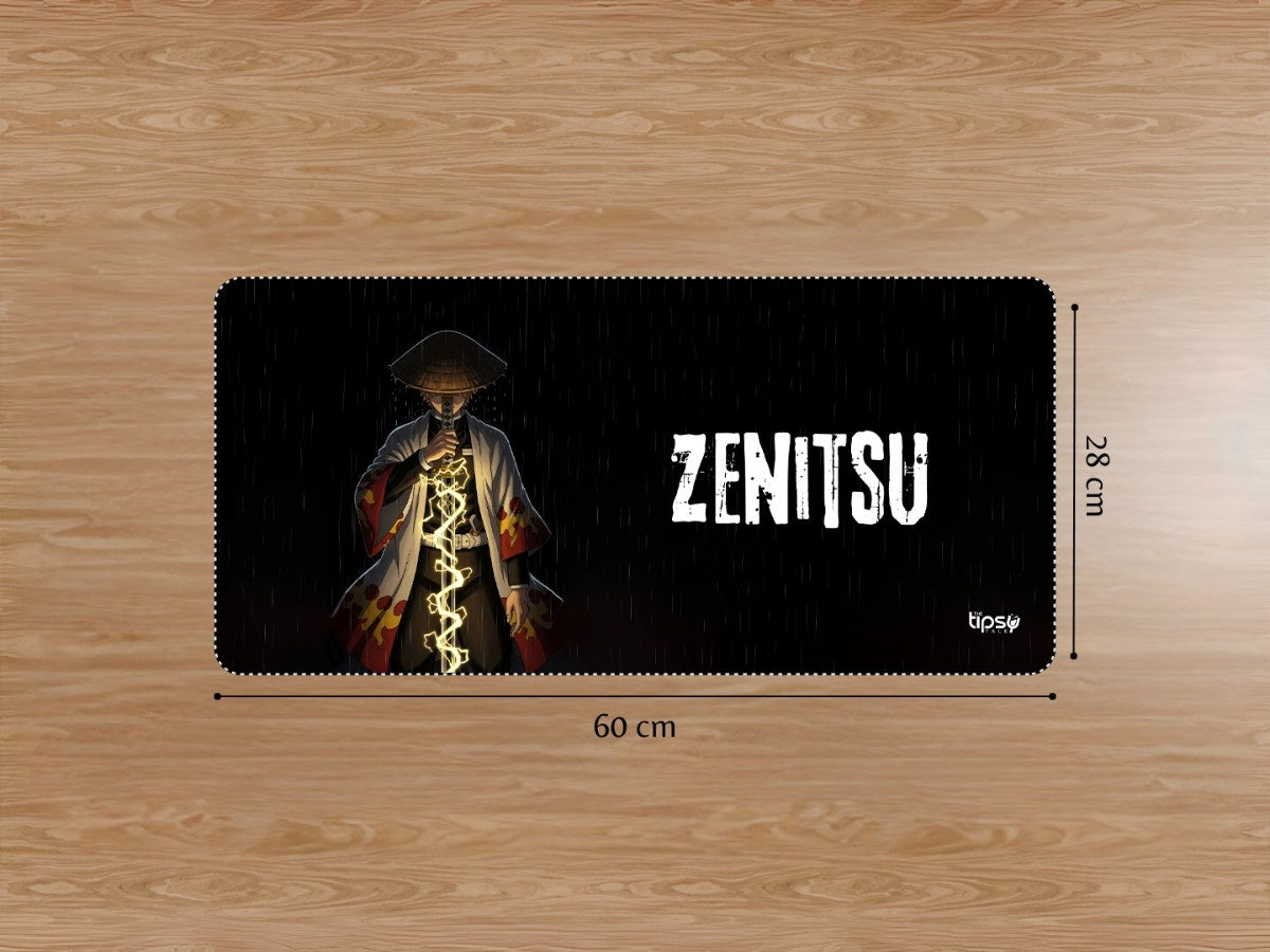 "ZENITSU - DEMON SLAYER" Gaming Mousepad Elevate Your Gaming Experience