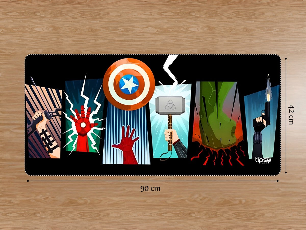 "AVENGERS COMIC VERSION" Gaming Mousepad Elevate Your Gaming Experience