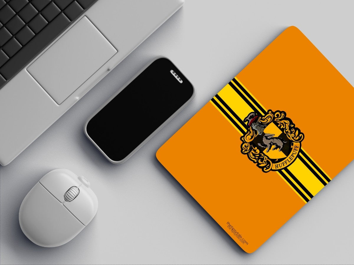 "HUFFLEPUFF - HARRY POTTER" Mousepad Enhance Your Workspace with Style
