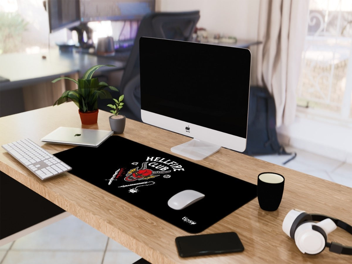 "HELFIRE CLUB - STRANGER THINGS Lover" Gaming Mousepad Elevate Your Gaming Experience
