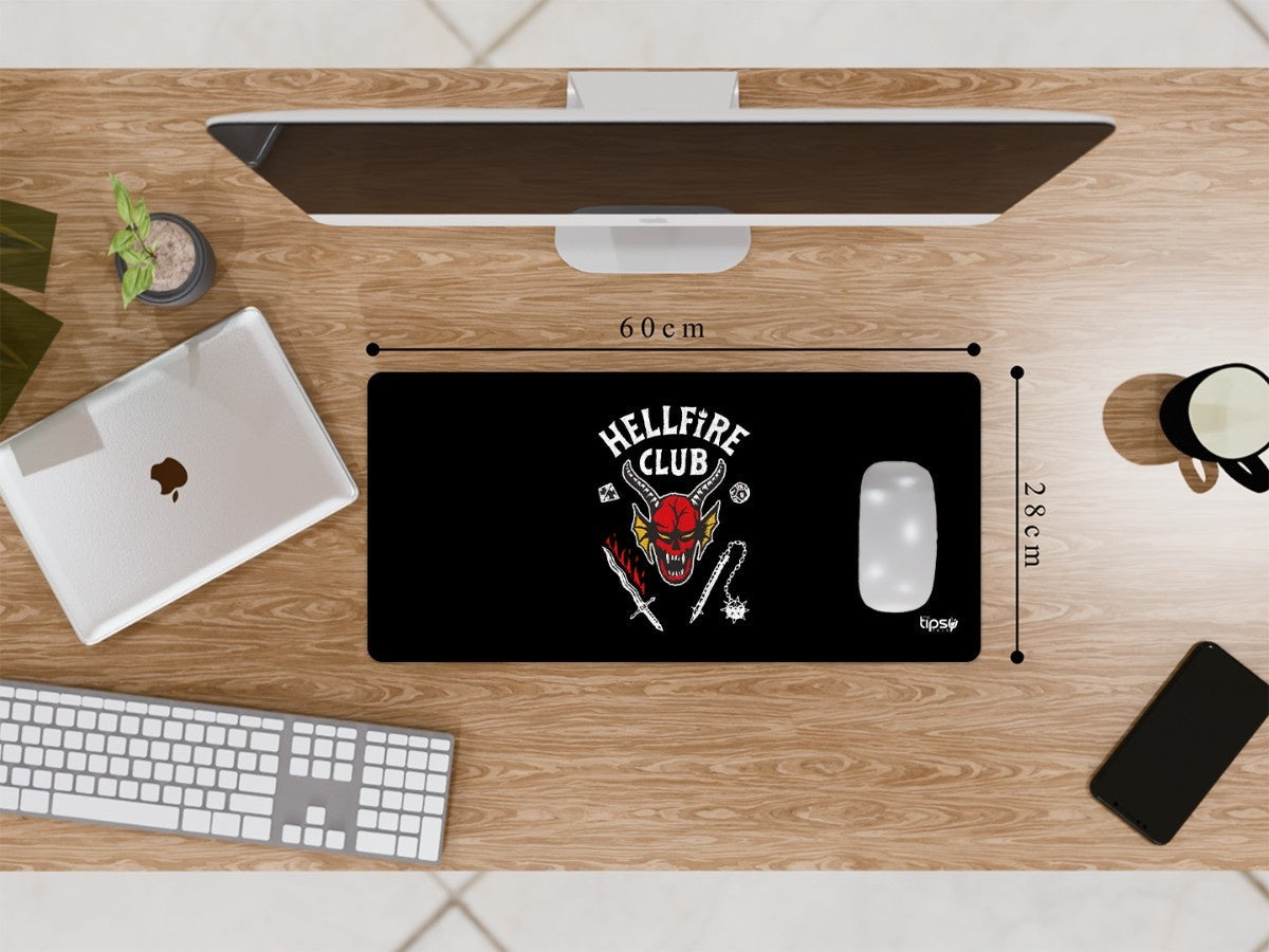 "HELFIRE CLUB - STRANGER THINGS Lover" Gaming Mousepad Elevate Your Gaming Experience