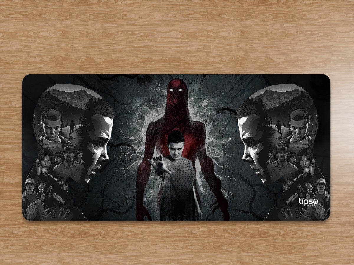 "001 VS 011 - STRANGER THINGS" Gaming Mousepad Elevate Your Gaming Experience