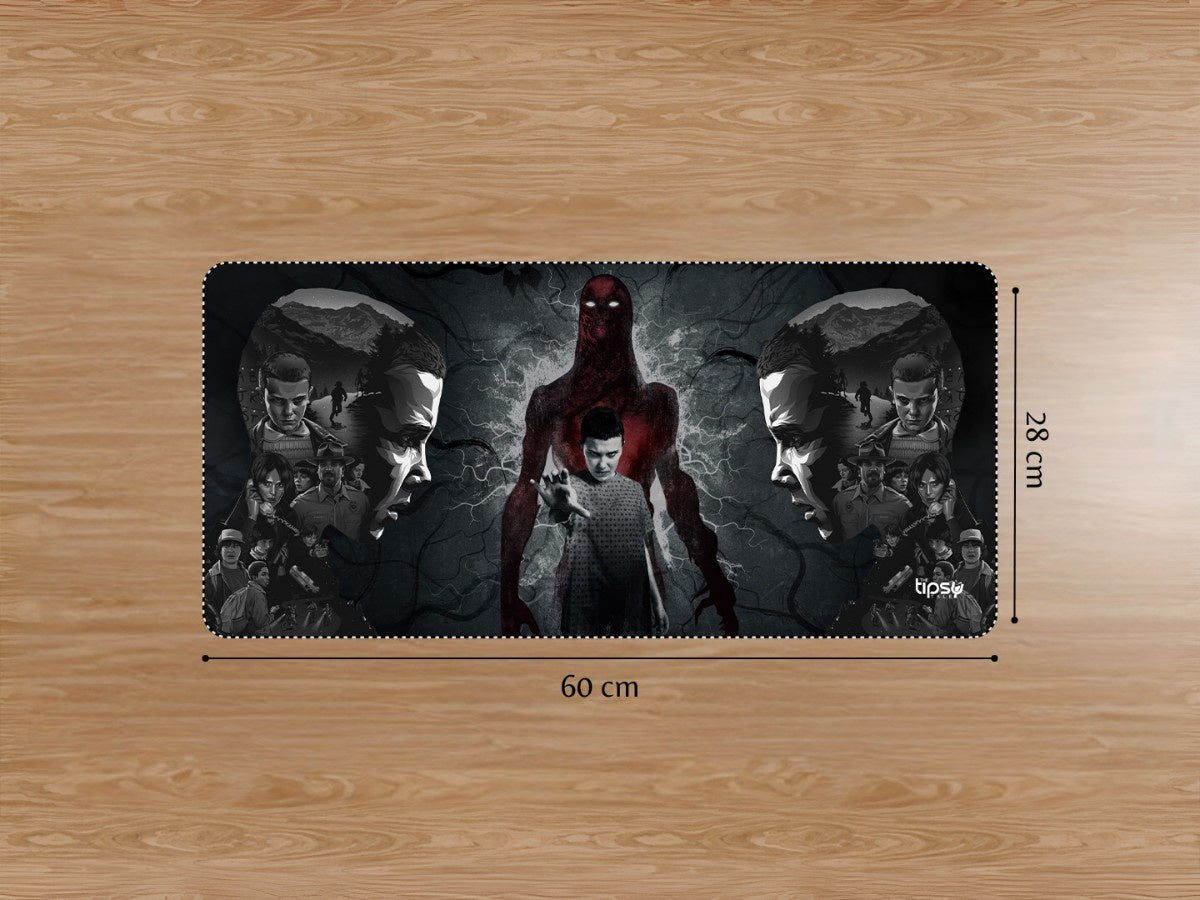 "001 VS 011 - STRANGER THINGS" Gaming Mousepad Elevate Your Gaming Experience
