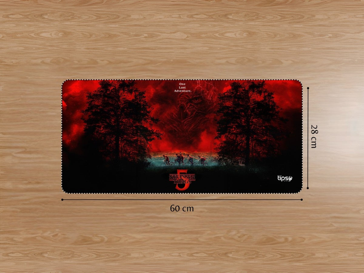 "STRANGER THINGS SEASON 5 - FINALE" Gaming Mousepad Elevate Your Gaming Experience