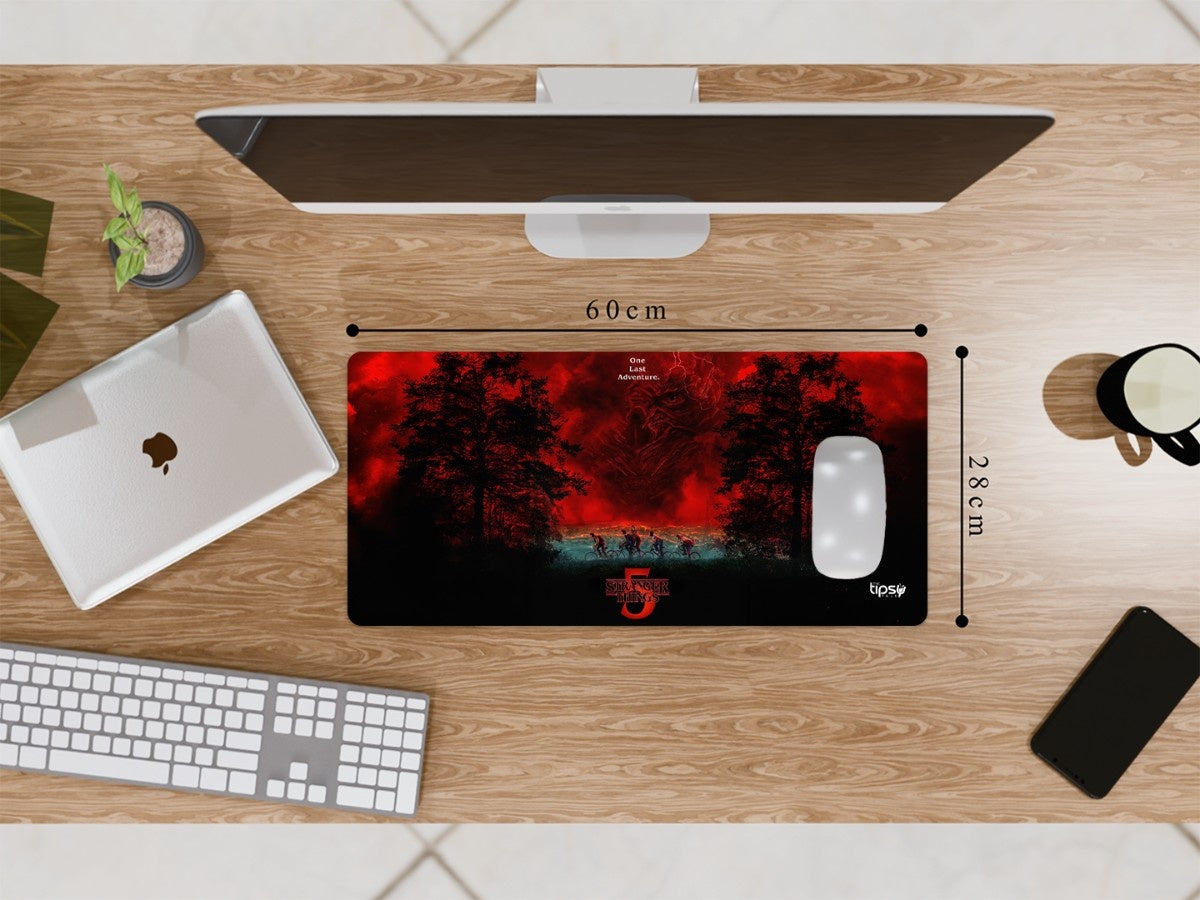 "STRANGER THINGS SEASON 5 - FINALE" Gaming Mousepad Elevate Your Gaming Experience