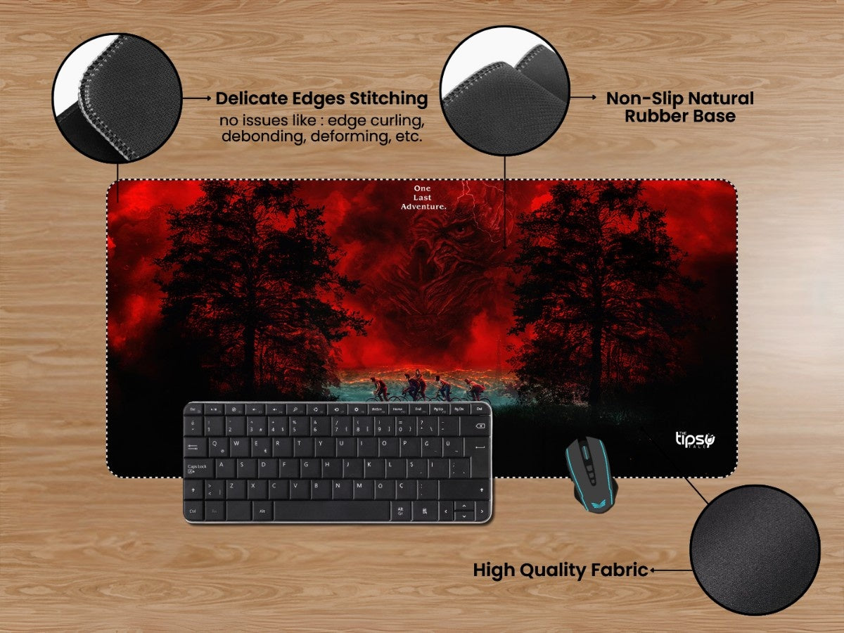 "STRANGER THINGS SEASON 5 - FINALE" Gaming Mousepad Elevate Your Gaming Experience