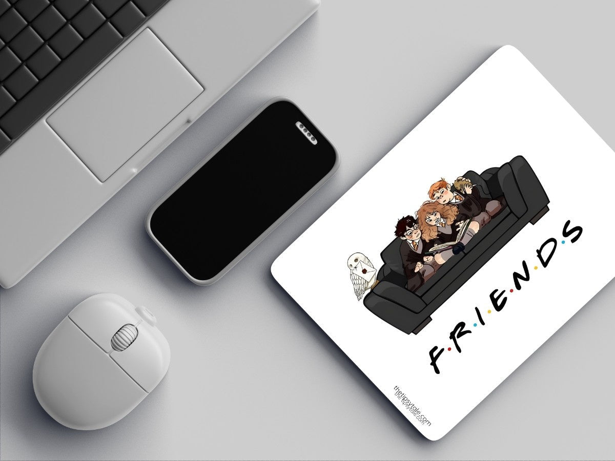 "FRIENDS - HARRY POTTER" Mousepad Enhance Your Workspace with Style