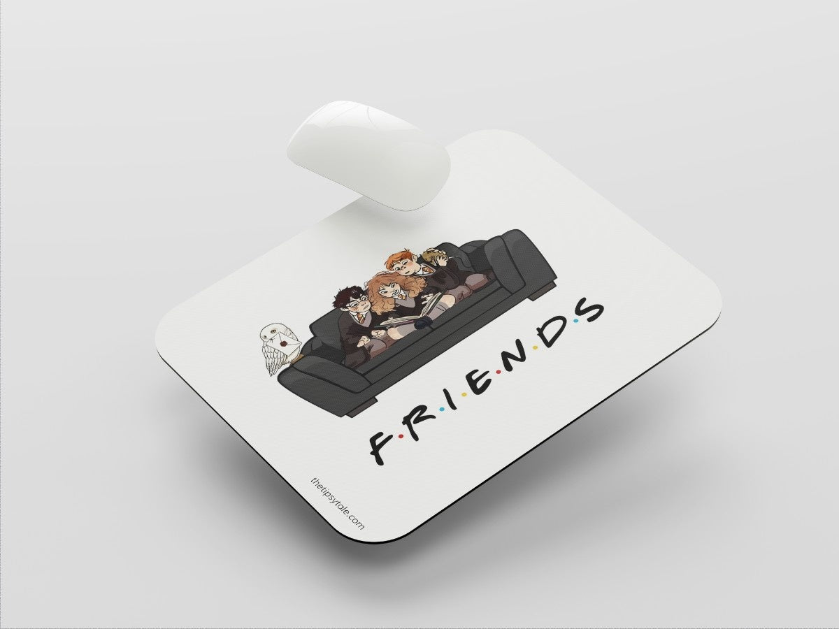 "FRIENDS - HARRY POTTER" Mousepad Enhance Your Workspace with Style