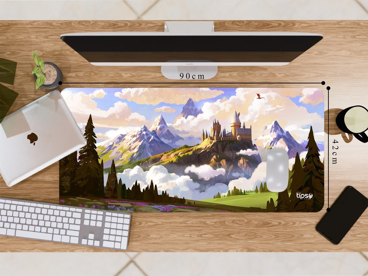 "HOGWARTS ART WORK - HARRY POTTER" Gaming Mousepad Elevate Your Gaming Experience