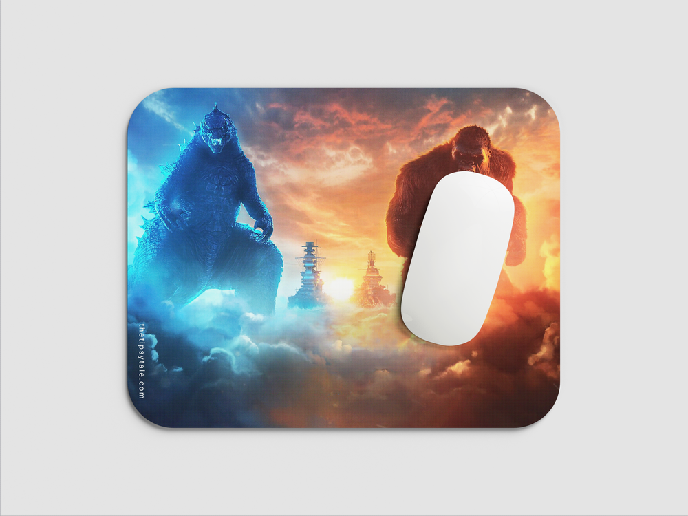 "GODZILLA X KONG" Mousepad Enhance Your Workspace with Style