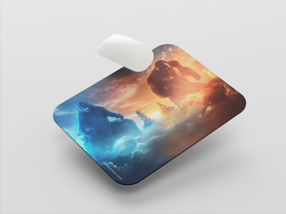 "GODZILLA X KONG" Mousepad Enhance Your Workspace with Style
